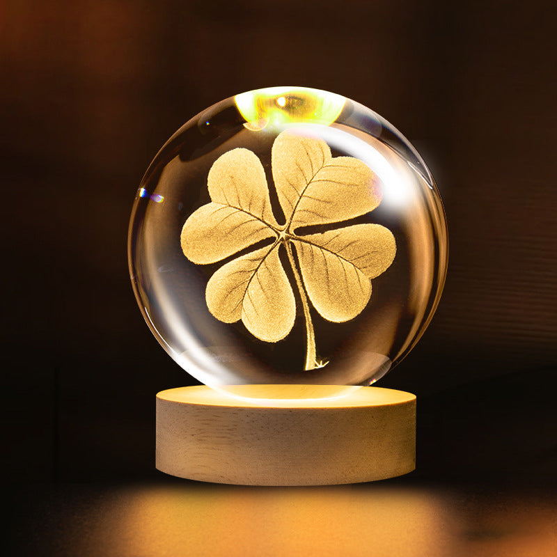 Bring the Cosmos into Your Room | NESLEMY 3D Illuminated Crystal Ball