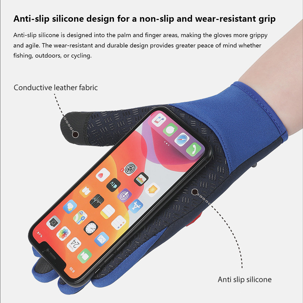 ❄️LAST DAY SALE 60% OFF!!🔥TAILEDEN™ All-Day Comfort Winter Gloves — Warm, Windproof & Touchscreen Ready🧤