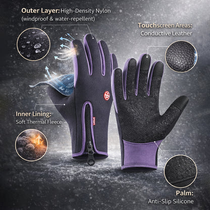 ❄️LAST DAY SALE 60% OFF!!🔥TAILEDEN™ All-Day Comfort Winter Gloves — Warm, Windproof & Touchscreen Ready🧤