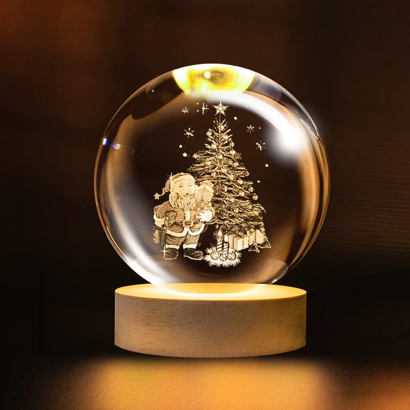 Bring the Cosmos into Your Room | NESLEMY 3D Illuminated Crystal Ball