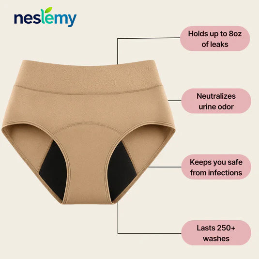 🍃🔥2026 New Year Special Offer 70% OFF|NESLEMY™ 100% Leak-Proof Underwear