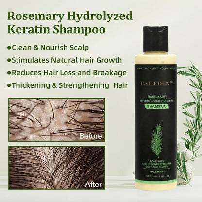 TAILEDEN® Rosemary Hydrolyzed Keratin Shampoo