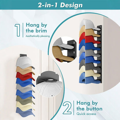 Baseball Cap Storage Rack.