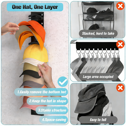 Baseball Cap Storage Rack.