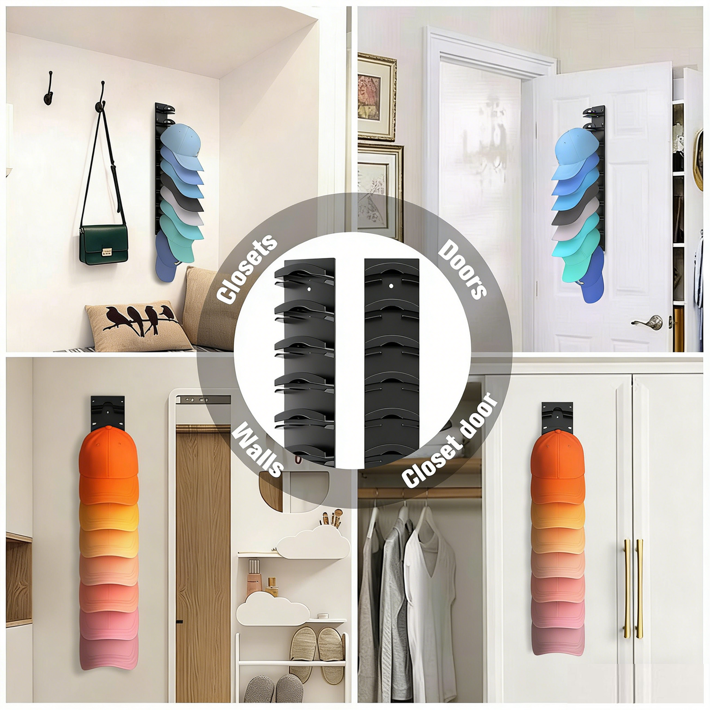 Baseball Cap Storage Rack.