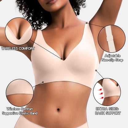 💖LAST DAY SALE 50% OFF💕Wireless Womens Comfortable Bras