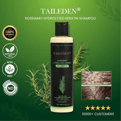 TAILEDEN® Rosemary Hydrolyzed Keratin Shampoo