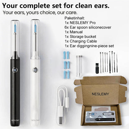 ⏳Limited Time 50% Discount💥NESLEMY Intelligent Waterproof Visual Earwax Remover