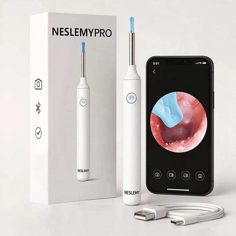 ⏳Limited Time 50% Discount💥NESLEMY Intelligent Waterproof Visual Earwax Remover