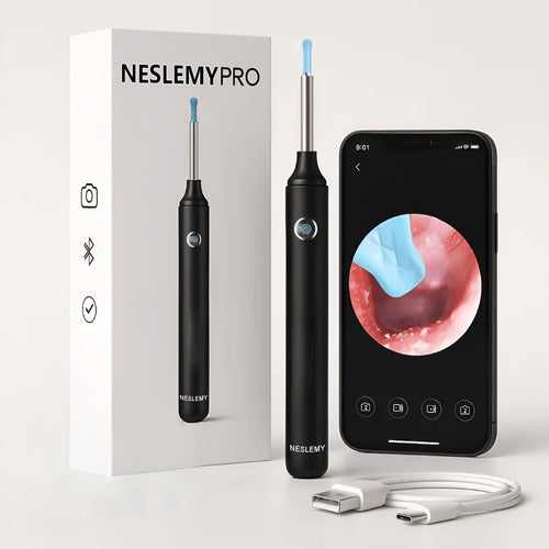⏳Limited Time 50% Discount💥NESLEMY Intelligent Waterproof Visual Earwax Remover