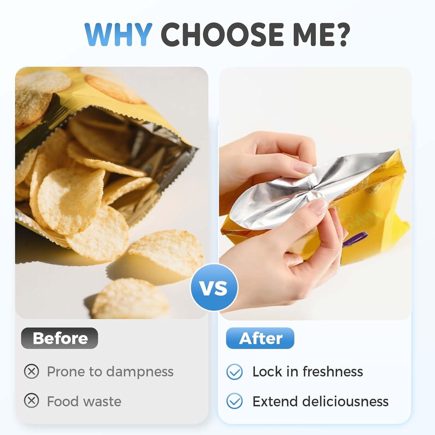 Say Goodbye to Stale Snacks: The NESLEMY™ Mini Bag Sealer That Will Change Your Food Storage Game! 🌟🍽️