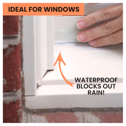 🚪✨ Anti-Draft Adhesive Seal Tape：Stop Drafts ❄️ | Reduce Dust 🌪️ |Cozy Home Vibes 🏡💛