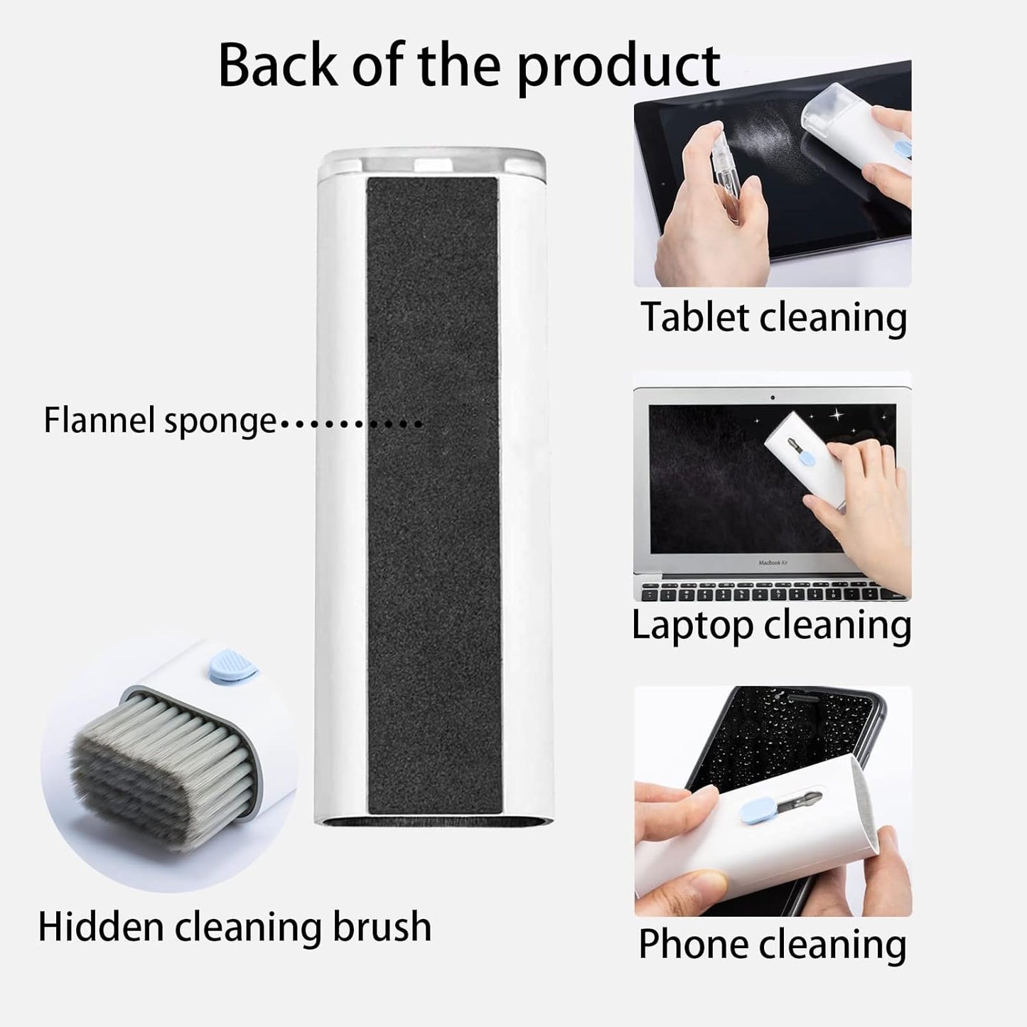 NESLEMY™ 7-in-1 Electronic Cleaner Kit-Comprehensive Cleaning Solution for Keyboards,Earphones,Laptop,Mobile phone,and PC Monitor Camera Smartphone