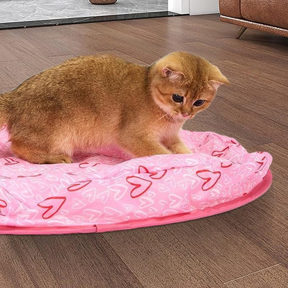 NESLEMY™ Cat Hide & Seek Game — Interactive Self-Rolling Hunting Toy for Indoor Cats