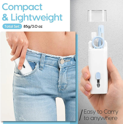 NESLEMY™ 7-in-1 Electronic Cleaner Kit-Comprehensive Cleaning Solution for Keyboards,Earphones,Laptop,Mobile phone,and PC Monitor Camera Smartphone