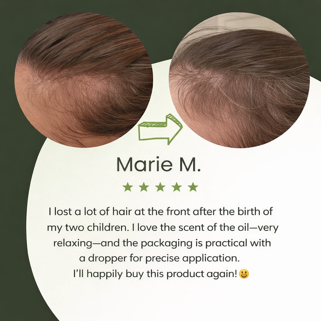 TAILEDEN™ Natural Hair Growth Oil (60ml)🌿 Plant-Based Scalp Care for Long-Term Hair Health