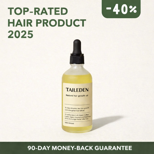 TAILEDEN™ Natural Hair Growth Oil (60ml)🌿 Plant-Based Scalp Care for Long-Term Hair Health