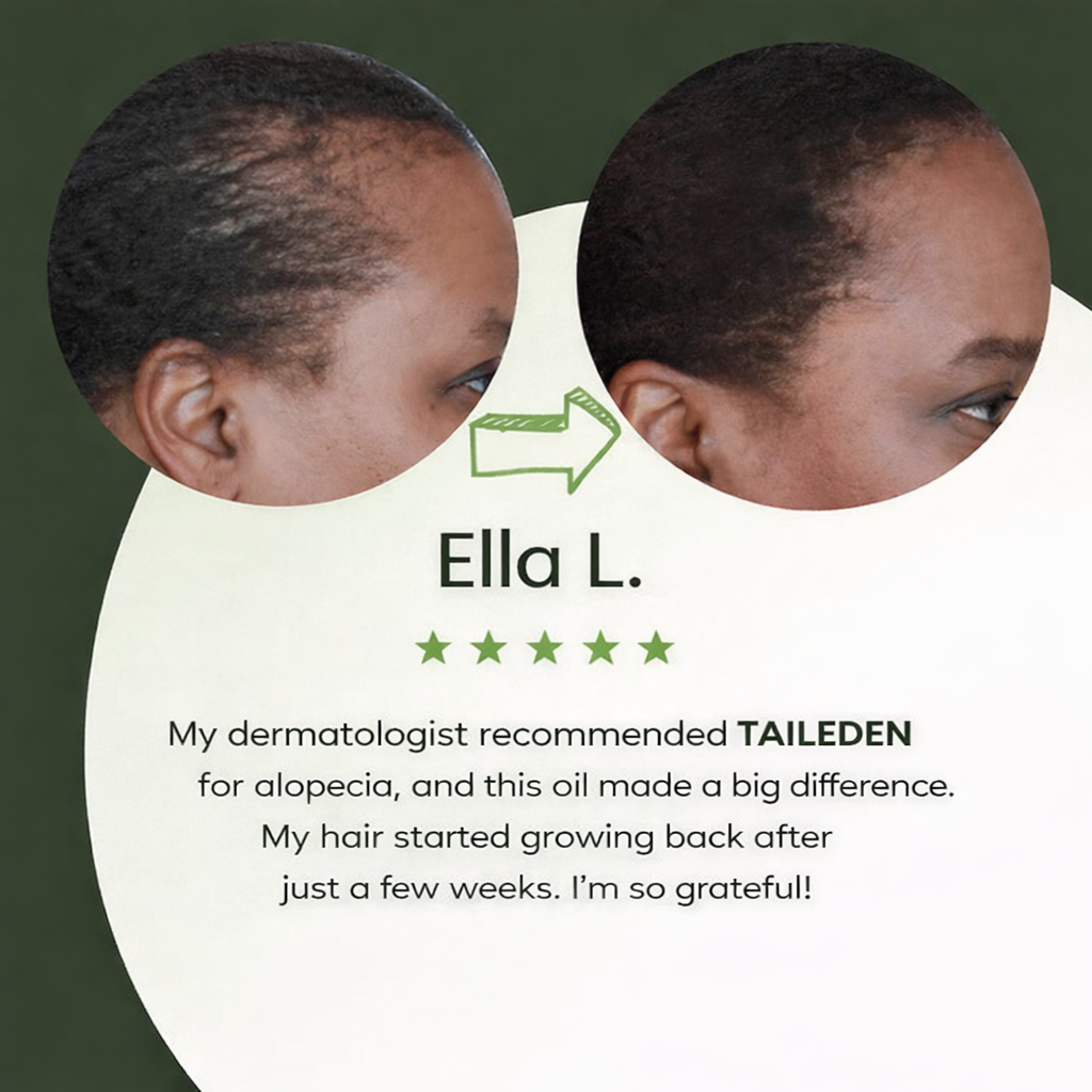 TAILEDEN™ Natural Hair Growth Oil (60ml)🌿 Plant-Based Scalp Care for Long-Term Hair Health