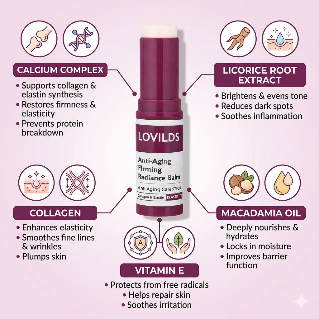 LOVILDS® Anti-Aging Firming Radiance Balm: Rejuvenate Your Skin, Glow with Confidence ✨
