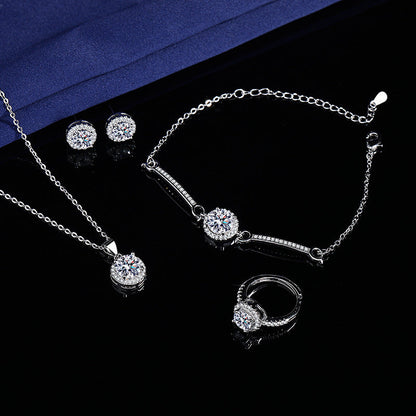 🔥LAST DAY SALE )Histone Lymphvitic MagneTherapy 💕 Classic Round-Cut Germanium Earrings