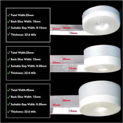 🚪✨ Anti-Draft Adhesive Seal Tape：Stop Drafts ❄️ | Reduce Dust 🌪️ |Cozy Home Vibes 🏡💛